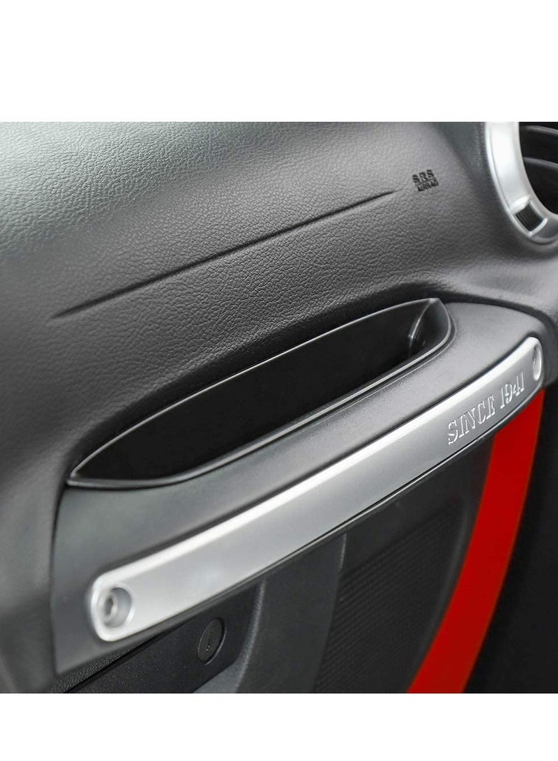 Jeep Wrangler JK JKU 2011-2018 Grab Tray Passenger Storage Organizer - Black Interior Accessory Box for 2/4 Door, Grab Handle - Image 4
