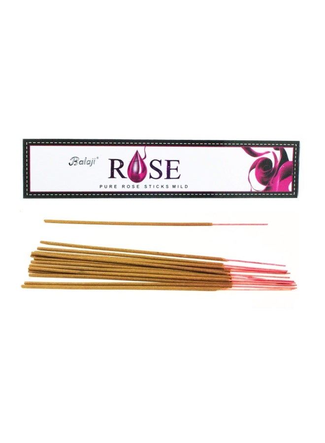 Balaji Red Premium Flora Incense Sticks, (12 Units x 12 Sticks),Brown,11 x 9.7 x 25 cm - Image 3