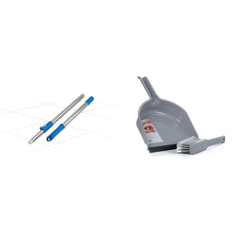 Gala Spin Mop Extendable Handle/Stick Rod Only, Blue - Image 1