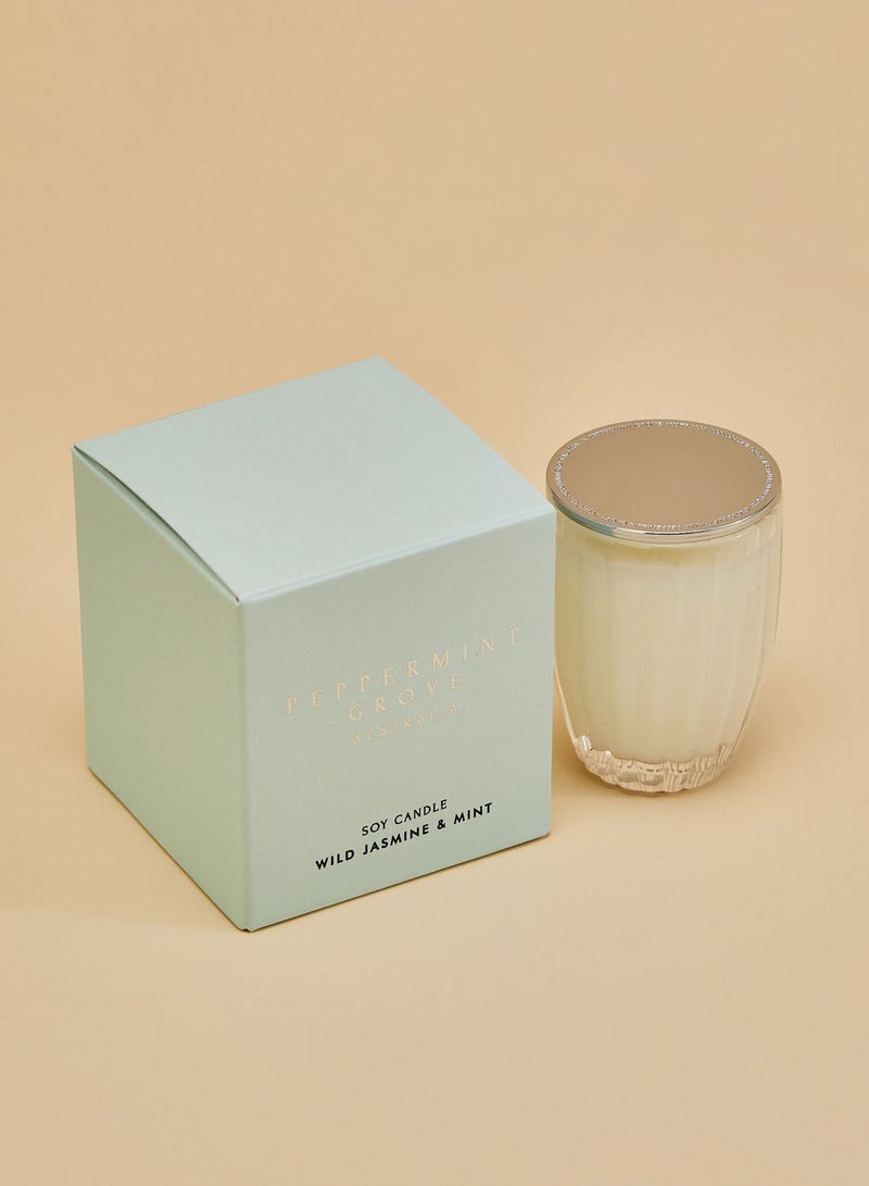 Peppermint Grove Wild Jasmine & Mint Candle - Image 1