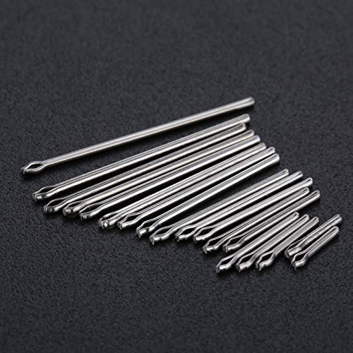 Hicello 360PCS 6-23mm Watch Band Link Cotter Pin Assortment, Stainless Steel Watch Bracelet Pin for Watch Band Repair Kit Dia. 1.0mm - Image 5