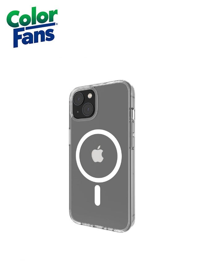 Color Fans For iPhone 13 Crystal Clear Magnetic Phone Case Series - Image 1