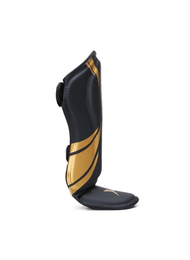 XPEED XP1806 Shin Pad/Shin Guard for Men and Women | Training Practice and Sports | Ultra Light Weight Shinguard with Ankle Adjustable | Hook and Loop Closure System (S, Yellow) - Image 4