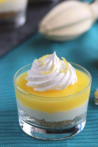 smart serve أوعية الحلوى/البودينغ/كؤوس الآيس كريم من سمارت سيرف UNIGLASS Grande، سعة 200 مل، مجموعة من 6، صغيرة - Image 4