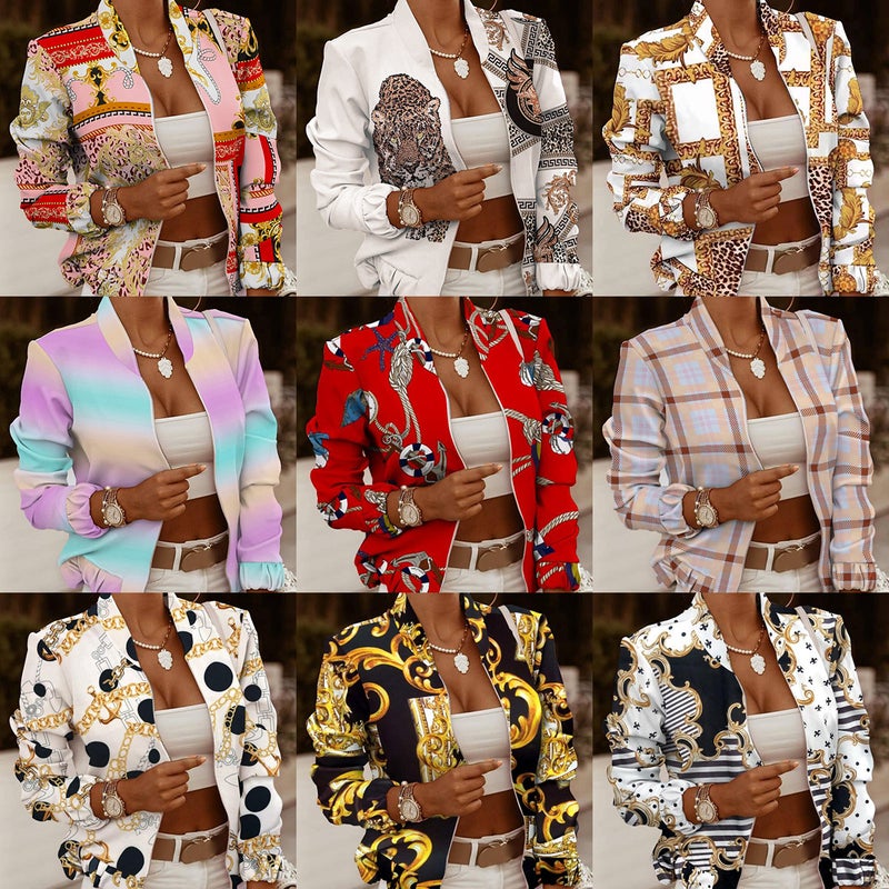 2021 Independent Station Wish Long Sleeve Popular Autumn Long Sleeve Zipper Decorative Cardigan Jacket Small Jacket - Image 1