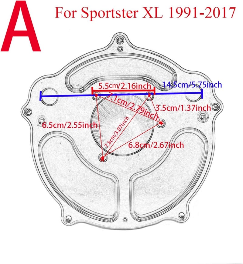 QASULER Motorcycle CNC Turbine Air Cleaner - Image 3
