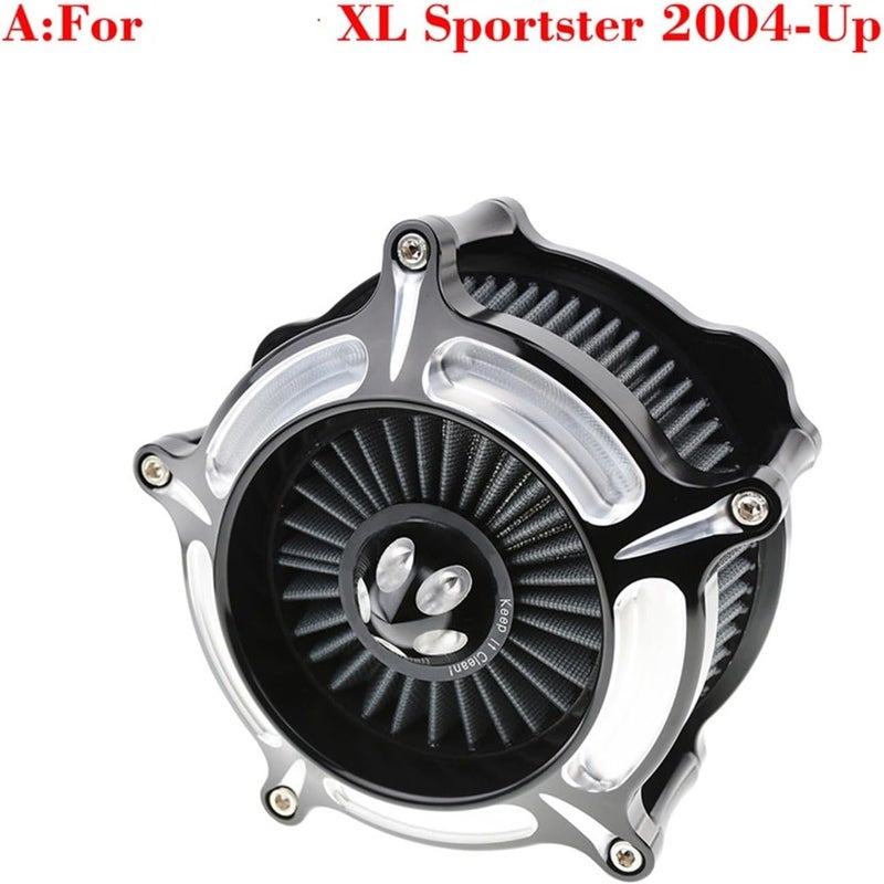 QASULER Motorcycle CNC Turbine Air Cleaner - Image 2