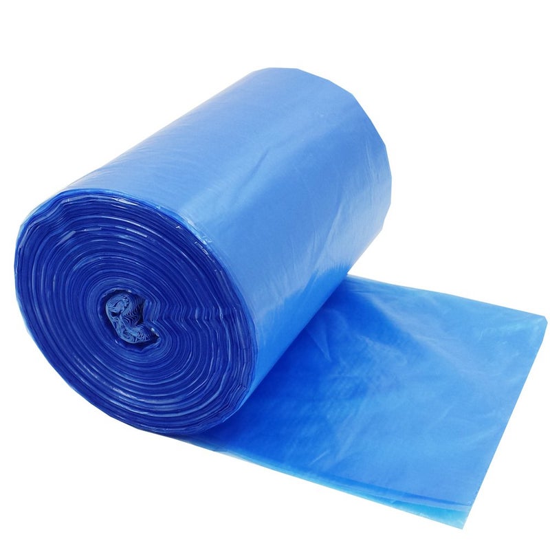 Hommp 6 Gallon Trash Bags 120 Counts Blue