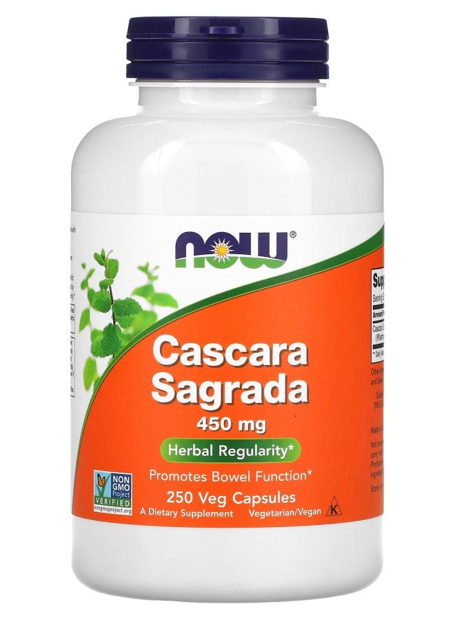 now كاسكارا ساغرادا 450 ملغ 250 كبسولة نباتية