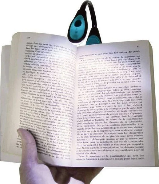 ANKA Bendable Book Reading Light with Phoenix Latch