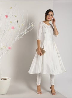 White Banarasi kalidar Kurta - pzsku/ZF039CC71820C95BB30ADZ/45/_/1740144727/e36011c9-228d-4564-ae23-e393c336428f