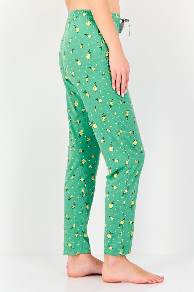 zivame Women 2 Pack Allover Print Drawstring Pyjama Pants, Multicolor - Image 3