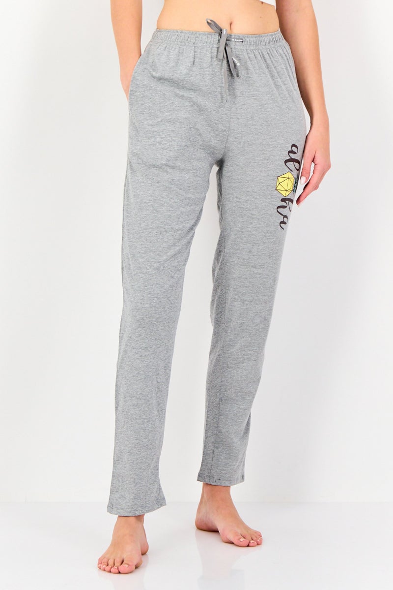 zivame Women 2 Pack Allover Print Drawstring Pyjama Pants, Multicolor - Image 5