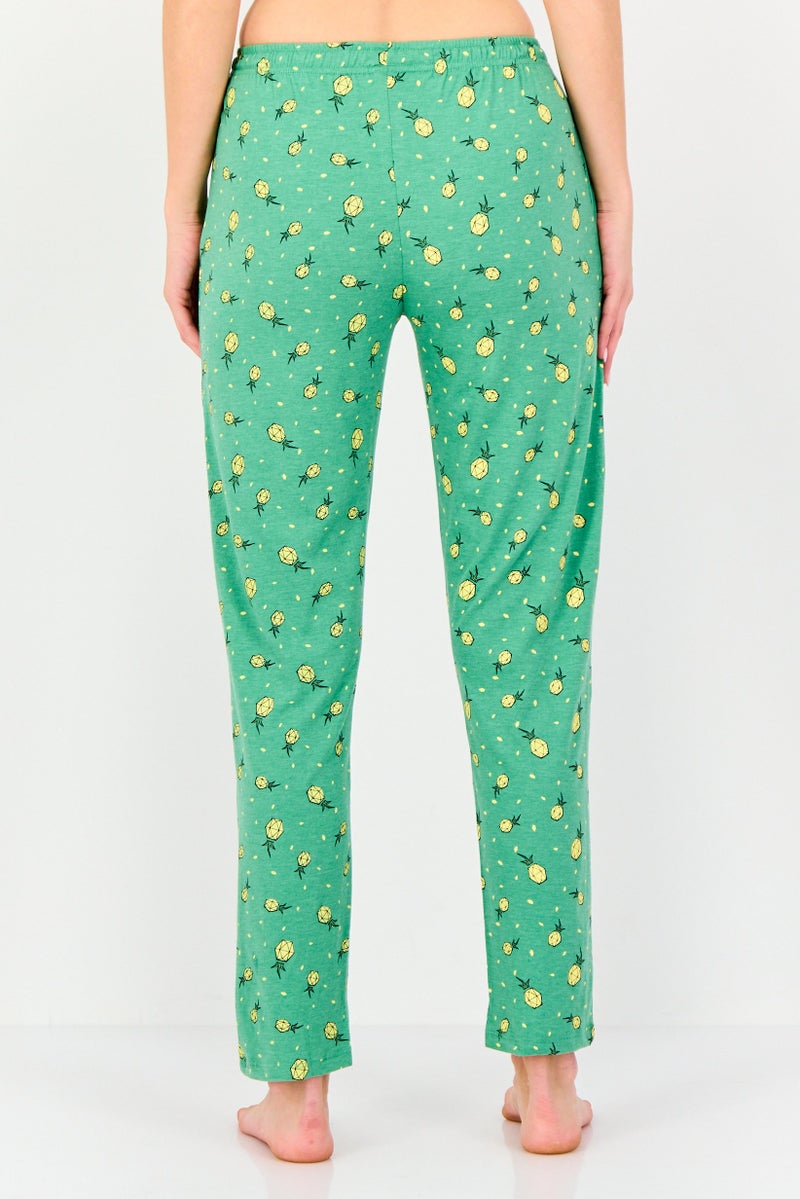 zivame Women 2 Pack Allover Print Drawstring Pyjama Pants, Multicolor - Image 2