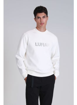 Lufian Luther Men's Sweatshirt Khaki  - Image 1