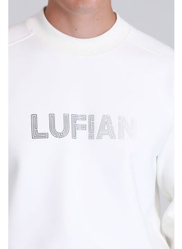 Lufian Luther Men's Sweatshirt Khaki  - Image 3