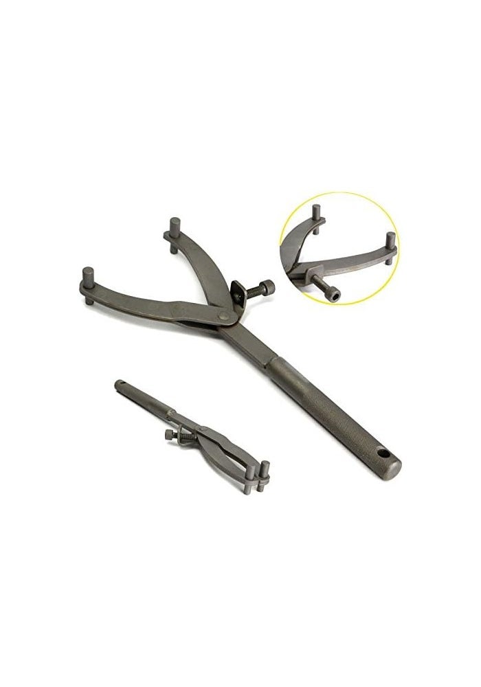 Fubeasi Z-Color Adjustable Motorcycle Fly Wheel Clutch Hub Rotor Sprockets Spanner Wrench Tool - Image 3