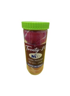 MG MG Cricket Tennis Balls 3pcs Jar  - Image 2