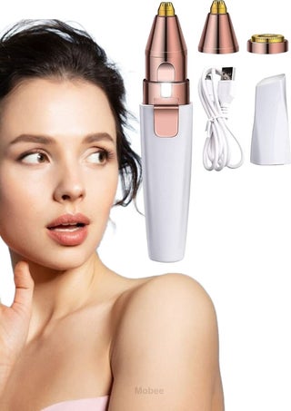 2 Heads Epilation Face Chin Lighted Bristle Hair Removal Mini Pocket Epilation Women's Mini Shaver Rechargeable - pzsku/ZF03A0F597311A1E0AEEAZ/45/_/1730550657/ecdb300e-277f-4ba0-8bb6-ced9a534ec35