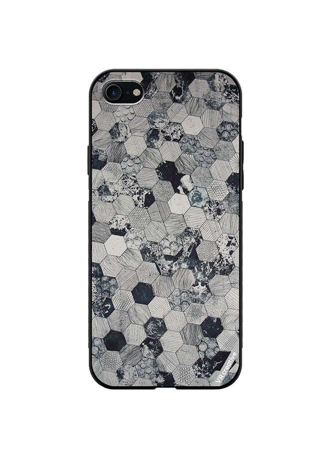 VR CREATIVE Protective Case Cover For Apple iPhone SE (2022) Pattern Design Multicolour - Image 1