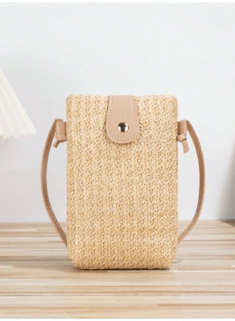 Summer Bags, Beach Bags, Casual Vacation Style, Crossbody Bags, Straw Bags, Mobile Phone Bags,