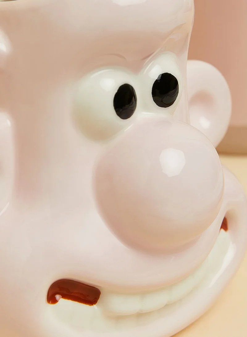Half Moon Bay Aardman Wallace & Gromit Shaped Mug