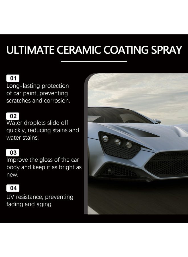 Rayhong Car Fast Coating Spray Car Paint Waxing Anti-fouling Brightening Maintenance Coating Coating Agent - Image 3