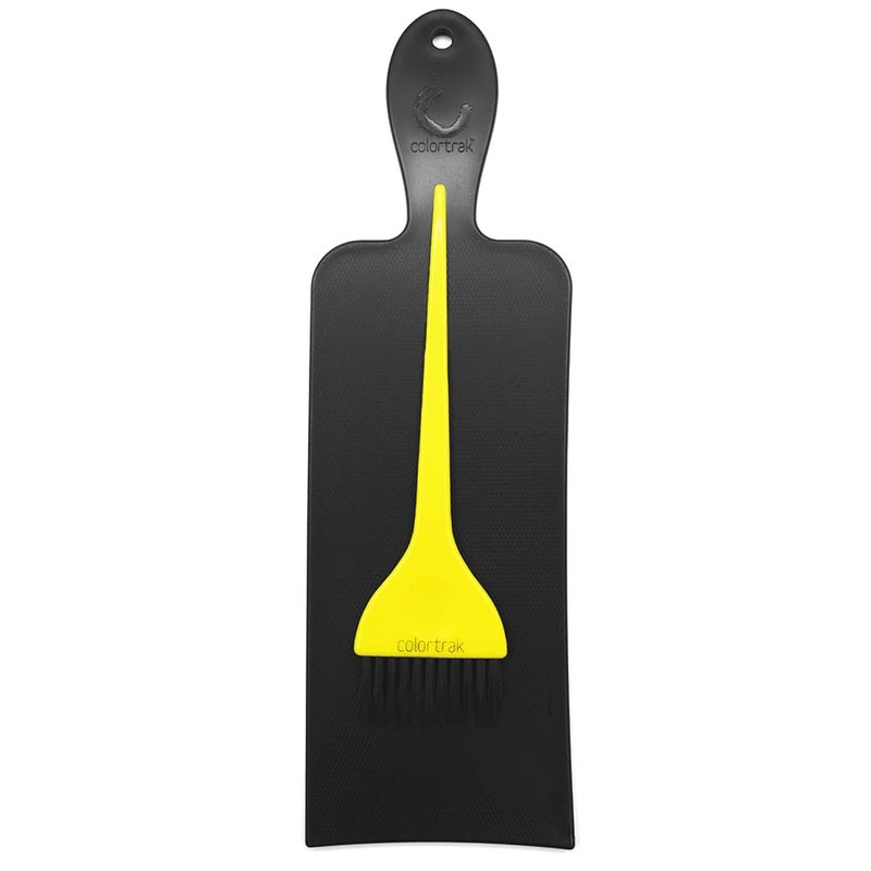 Colortrak Balayage Board Set for Achieving Balayage Look Includes Curved Board and Textured Brush Ideal for Salon Pros and Home Artists 2 Items