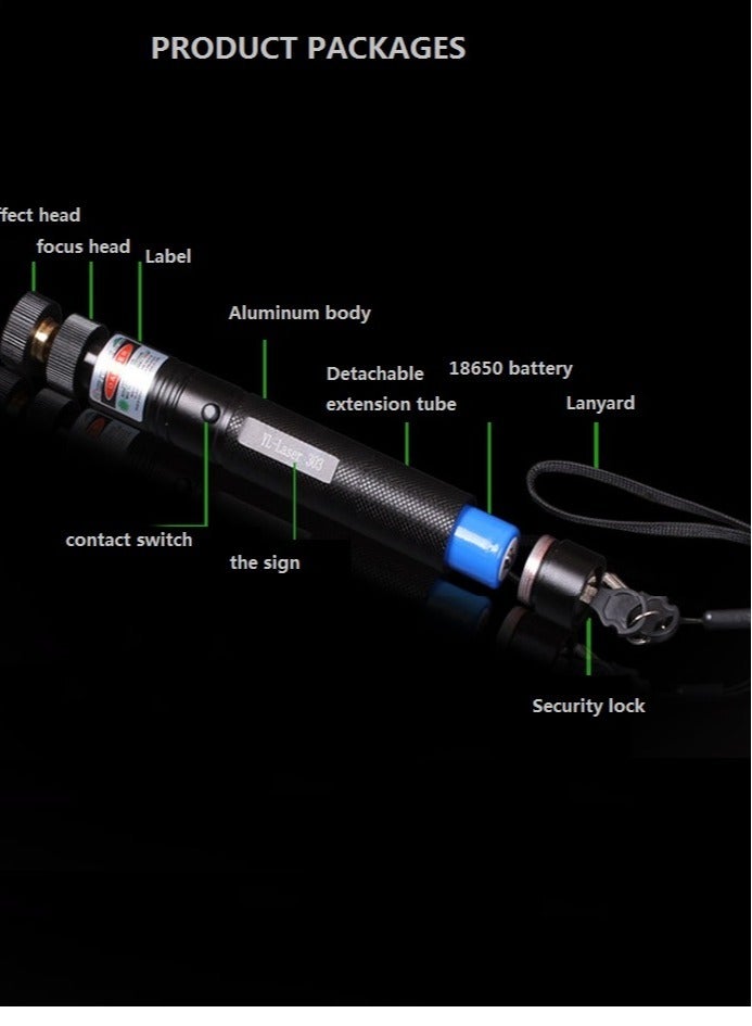 Gasin Laser Pointer Green Suitable For Indoor Cats And Dogs, Interactive Toys  - Image 3