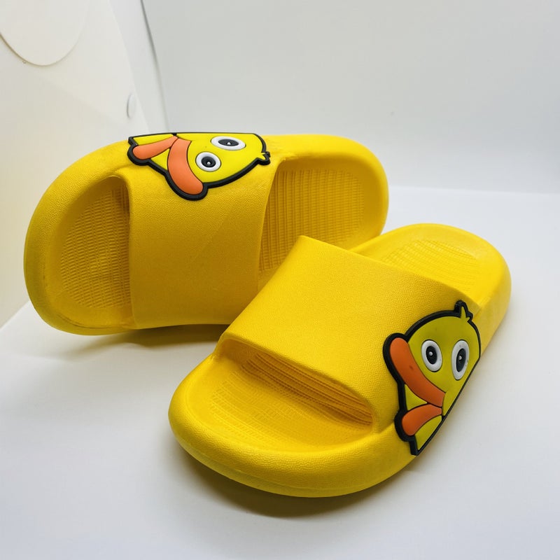 Childrens Slippers Baby Summer Cute All-match Durable Bath Boys and Girls 2021 New Indoor and Outdoor Wear Slippers Yellow