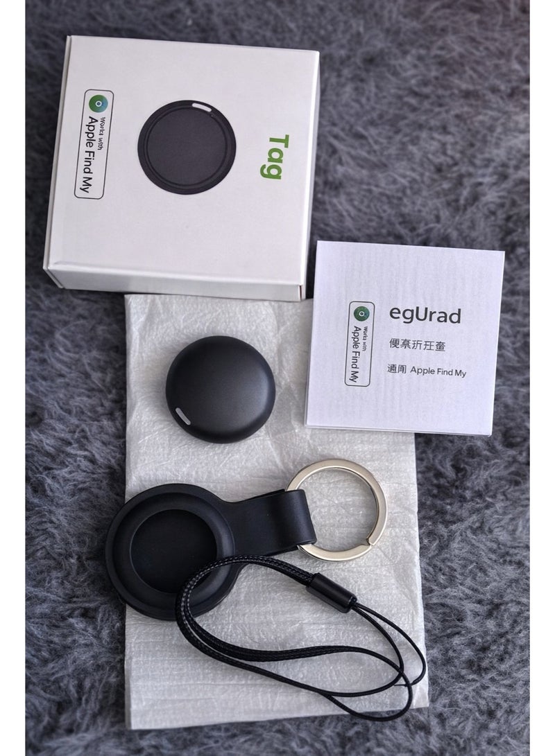 tag Smart Tracker Tag Compatible with Apple Find My – Anti-Lost Key Finder with Keychain Holder for Keys, Bags, Wallet, Luggage - Image 1