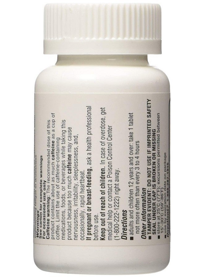 Equate إيكويت - ابق مستيقظًا - مساعد اليقظة مع الكافيين | أقصى قوة | يقلل التعب - 80 قرص 200 ملغ (عبوة من 2) (3) - Image 3