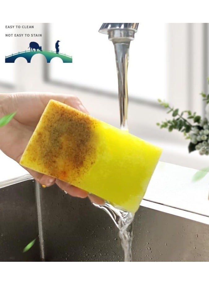 12 Pack Ultra-Absorbent Kitchen Sponges for Effortless Dishwashing & Household Cleaning - Ideal for Kitchen, Bathroom & Car Use - Image 4