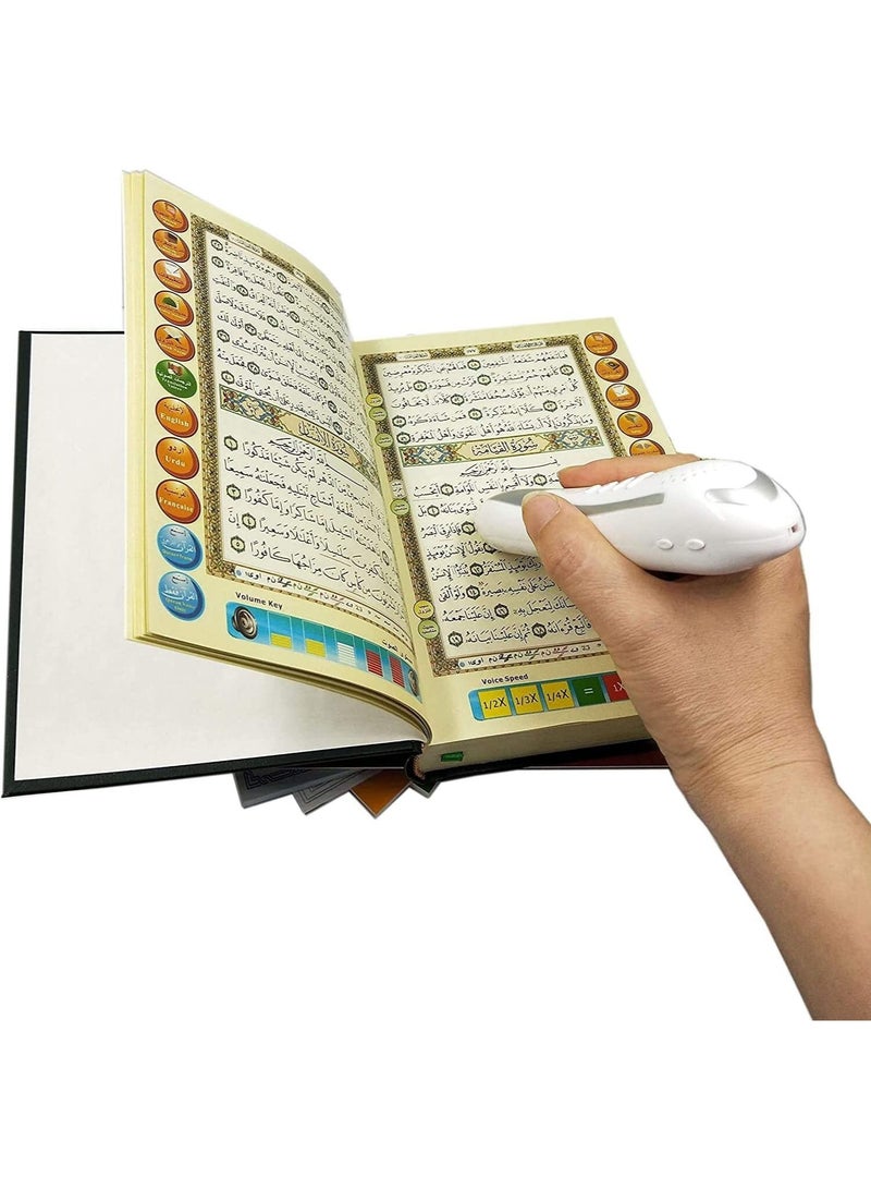 Small Size (19CM) M-9B Quran Reading Pen With Bluetooth Plus 16 Extra Books - Multicolour - Image 3