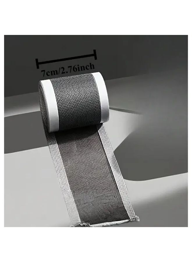 Heavy Duty Self Adhesive Drain Sticker 1pc Shower Sink Hair Catcher Bathtub Sewer Filter Mesh Tape - Image 3