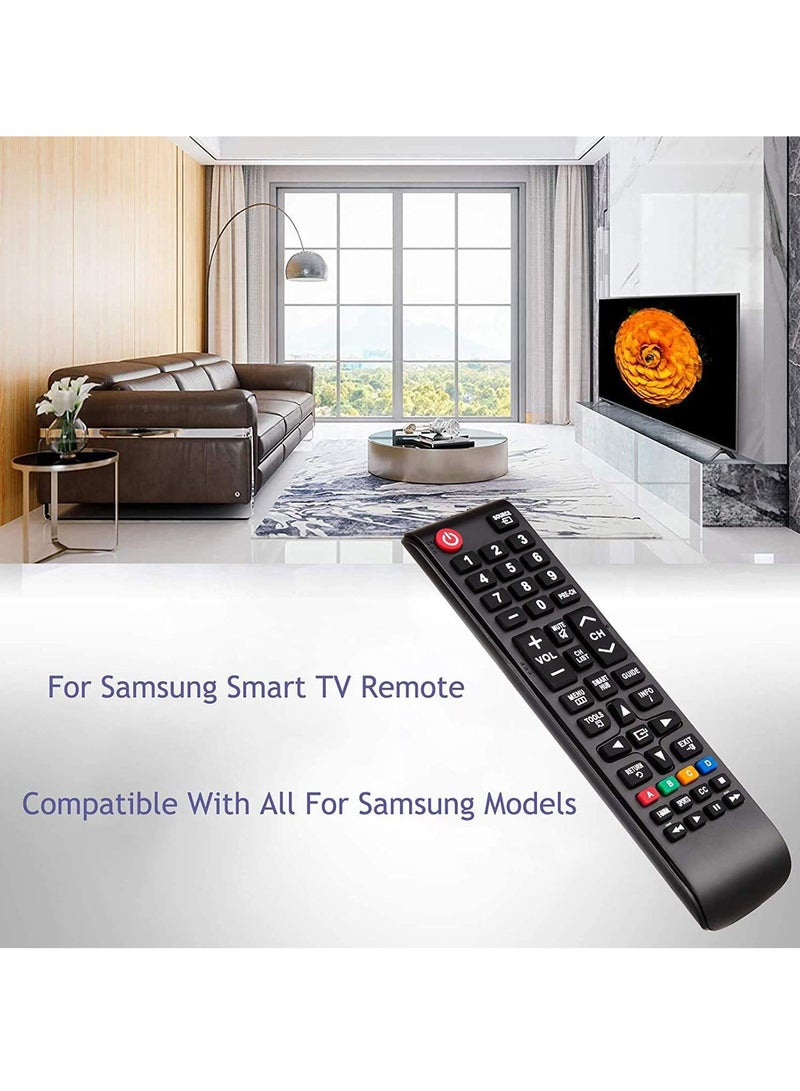ELTRAZONE Universal Remote Control for Samsung Smart TV All Models LCD LED 3D HDTV Series AA59 and BN59 BN59-01199F AA59-00786A BN59-01175N BN59-01301A with battery - Image 4