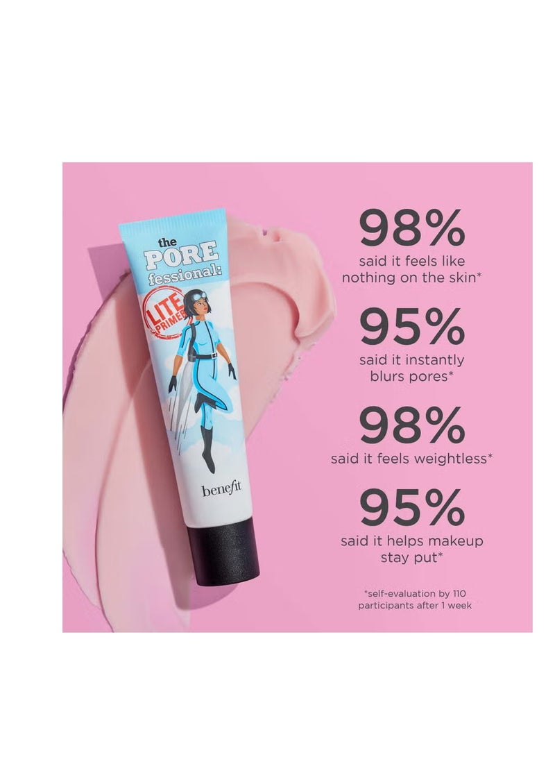 benefit benefit Porefessional Lite Ultra Lightweight Pore Minimising Face Primer Mini 7.5ml  - Image 4