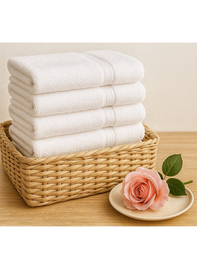 Rakzai Hand Towels 13x13 Inch – White Pack of 12 | Soft, Quick Dry, Absorbent Face Towels for Home, Gym, Kitchen & Salon Use - Image 3