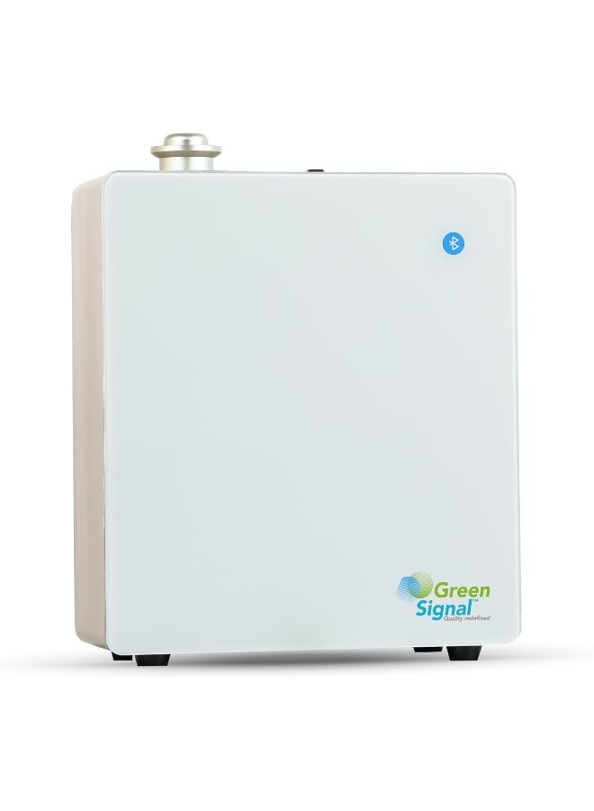 Green Signal Bluetooth Aroma Diffuser - Stylish, Versatile, Long-Lasting Aromatherapy Big (White)  - Image 2