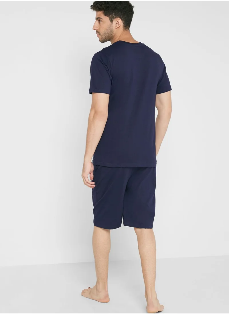 Seventy Five Take It Easy Pyjama Shorts Set