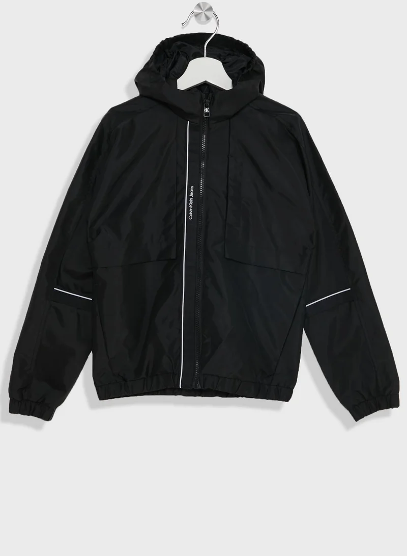 Calvin Klein Jeans Kids Zip Through Jacket