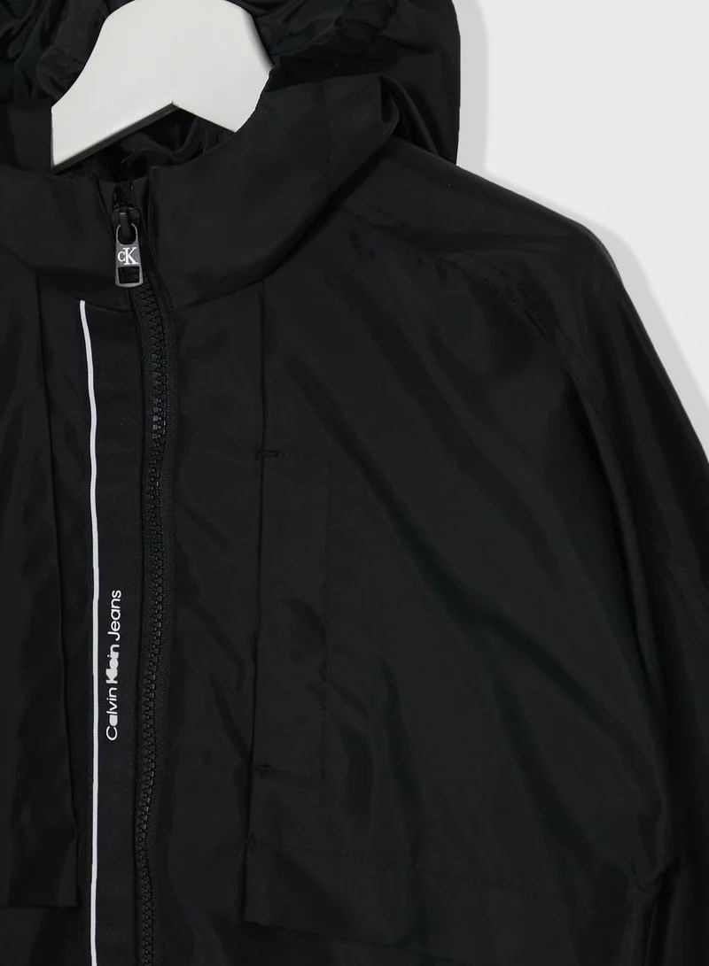 Calvin Klein Jeans Kids Zip Through Jacket