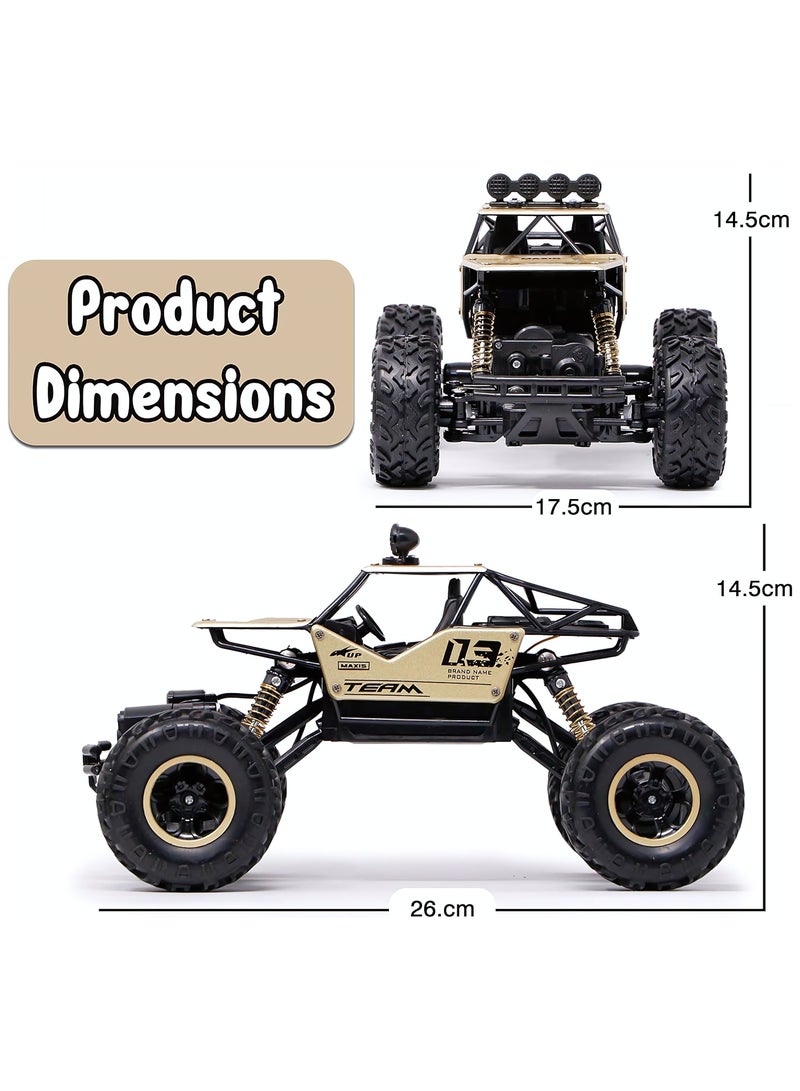 سيارة لعبة عالية السرعة للتسلق على الطرق الوعرة، سيارة تسلق الصخور قابلة لإعادة الشحن ذات الدفع الرباعي، سيارة سباق وحشية عالية السرعة للأولاد والبنات - Image 2