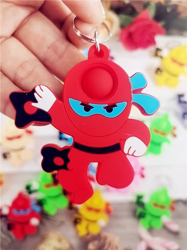 PSDFH 20 Packs Bulk Ninjas fidgets Toys for Kids Children Classroom Students Gifts Prize from TeacherBirthday Party Bubble Favors - Image 5