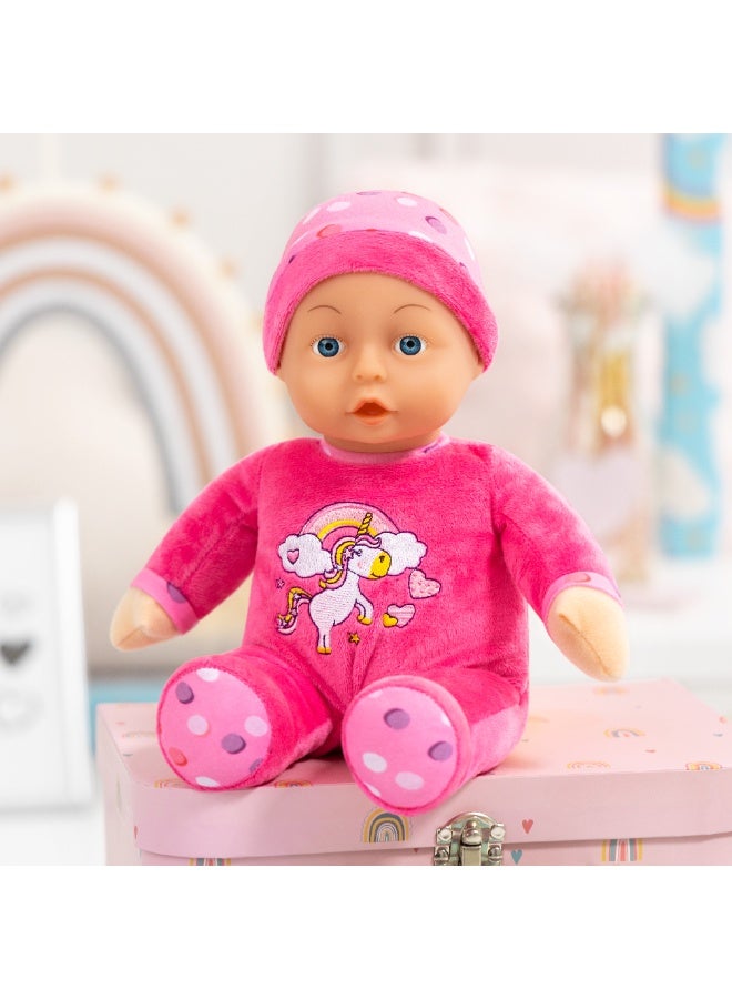 Bayer Design 12" Soft Body Rag Doll - Unicorn - 93029AC - Image 3