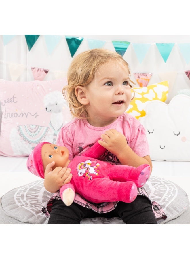 Bayer Design 12" Soft Body Rag Doll - Unicorn - 93029AC - Image 5
