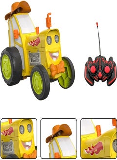 Generic Crazy Jumping Car Toys, Remote Control Car for Kids, Boy Toys Stunt Car with LED Light Music, Rechargeable Rc Car  - Image 2