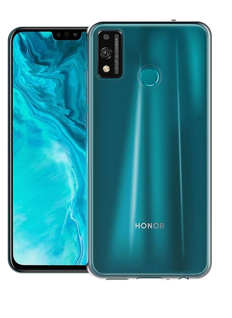 Generic - Case Compatible for Honor 9X Lite, Transparent Silicone Cover for Huawei Honor 8X Lite Bumper Covers Clear Case (6.5 inch) - Image 1