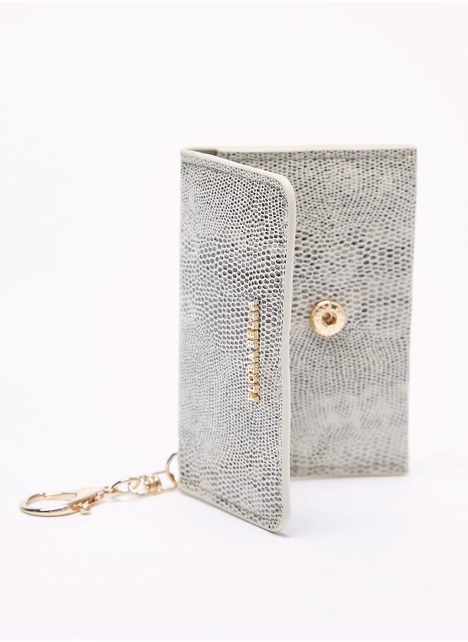 Flora Bella By Shoexpress - Women Textured Wallet with Flap Closure - Image 1