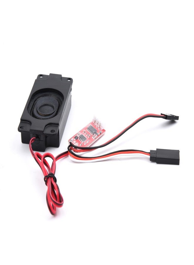 YoungRC 1set RC Diesel Engine Frequency Conversion Sound Group Module RC Car Engine Sound Simulator with Speaker for DIY RC Model Car (Powered by 2S lipo) - Image 4